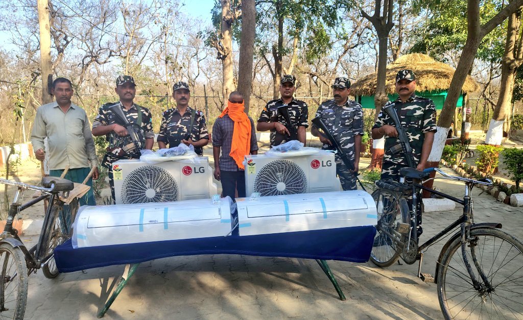 भारत-नेपाल बॉर्डर पर बड़ा खुलासा! AC की तस्करी करते एक आरोपी गिरफ्तार