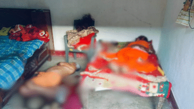 डबल मर्डर : घर में सो रहे बुजुर्ग दंपति की हत्या, घटना स्थल से मुखौटा बरामद, आरोपियों की तलाश में जुटी पुलिस