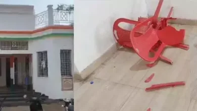 कांग्रेस दफ्तर में बवाल: नेताओं के बीच मारपीट, कुर्सियां टूटीं