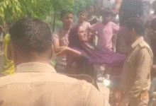 बहराइच में खाकी पर हमला, दबंग महिला की सरेआम दबंगई,वीडियो हुआ वायरल