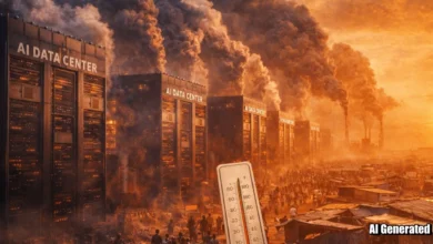 AI Data Centres बढ़ा रहे हैं धरती का तापमान, 34 करोड़ लोगों पर पड़ रहा असर