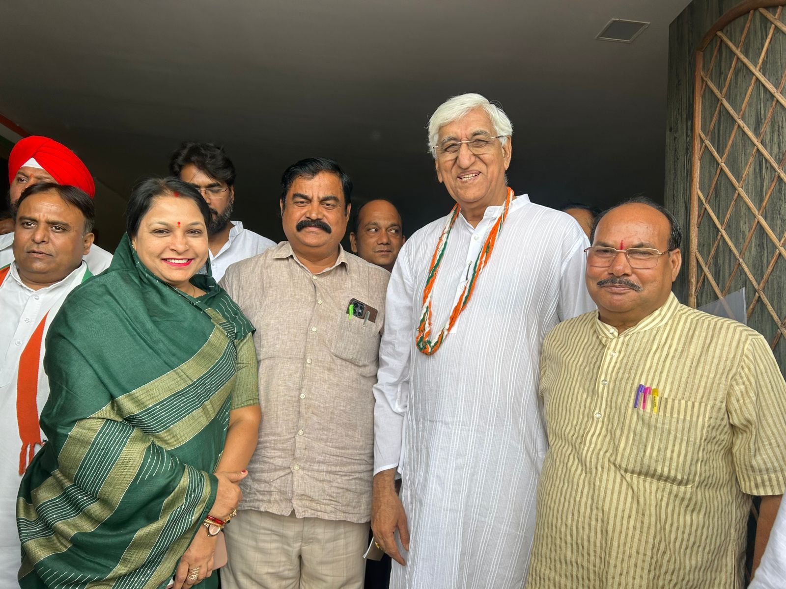 वरिष्ठ नेताओं ने लेख राम साहू के कर्तव्यनिष्ठ कार्यों की सराहना की