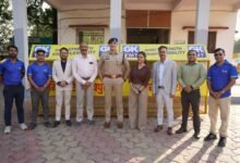 जीके टीएमटी का CSR पहल: रायपुर ट्रैफिक व्यवस्था को मिला सहयोग