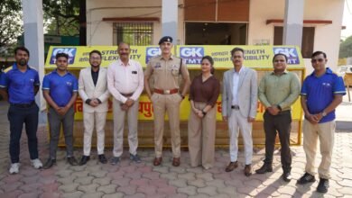 जीके टीएमटी का CSR पहल: रायपुर ट्रैफिक व्यवस्था को मिला सहयोग