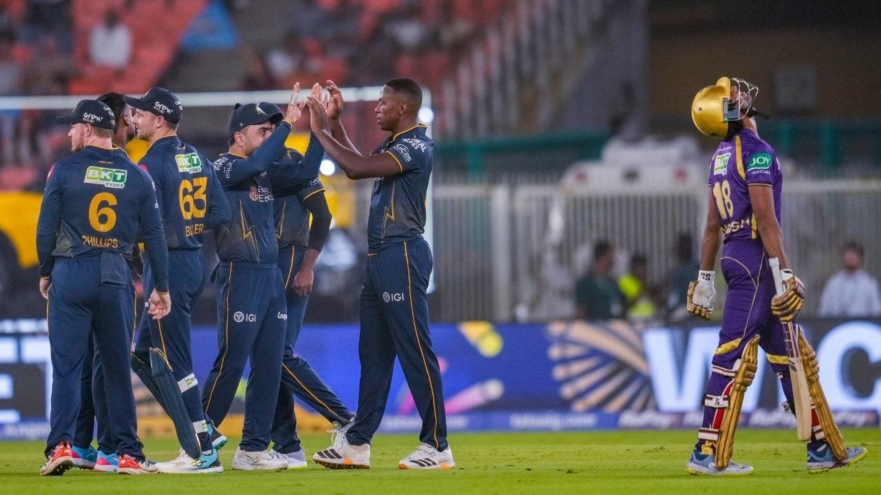 GT vs KKR: गुजरात ने लगाई जीत की हैट्रिक, कोलकाता नाइट राइडर्स को मिली 5वीं हार
