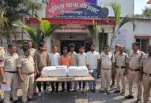 जगदलपुर में अंतरराज्यीय गांजा तस्कर गिरोह का भंडाफोड़, 54 किलो गांजा के साथ 6 गिरफ्तार