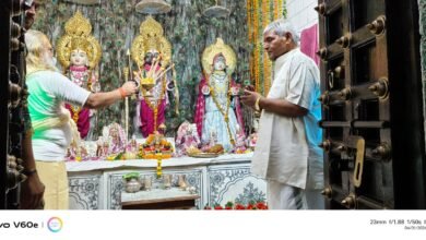 जैतूसाव मठ में मनाई गई भगवान राम की छट्टी ,कढी भात का लगाया भोग