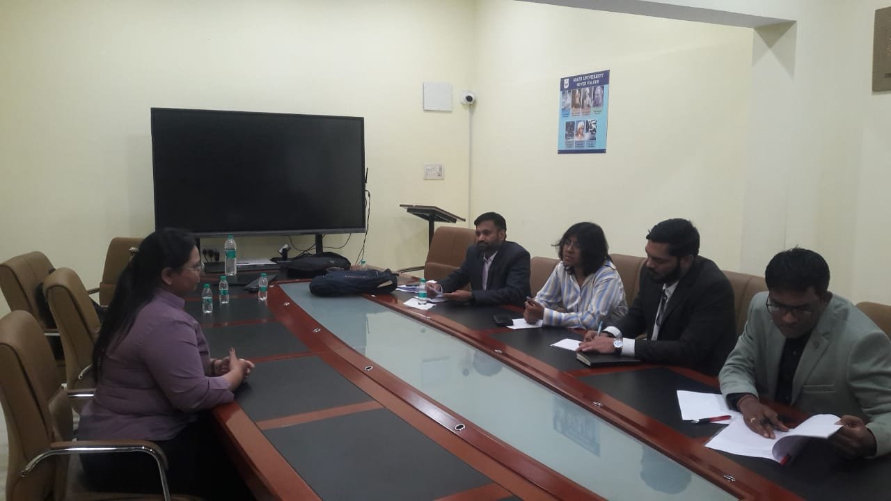 मैट्स यूनिवर्सिटी में लुसिंटेल इंडिया के लिए हुआ कैंपस प्लेसमेंट