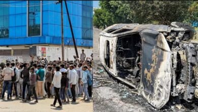 नोएडा में वेतन वृद्धि को लेकर बवाल, सेक्टर-80 में फिर पथराव; पुलिस ने किया लाठीचार्ज