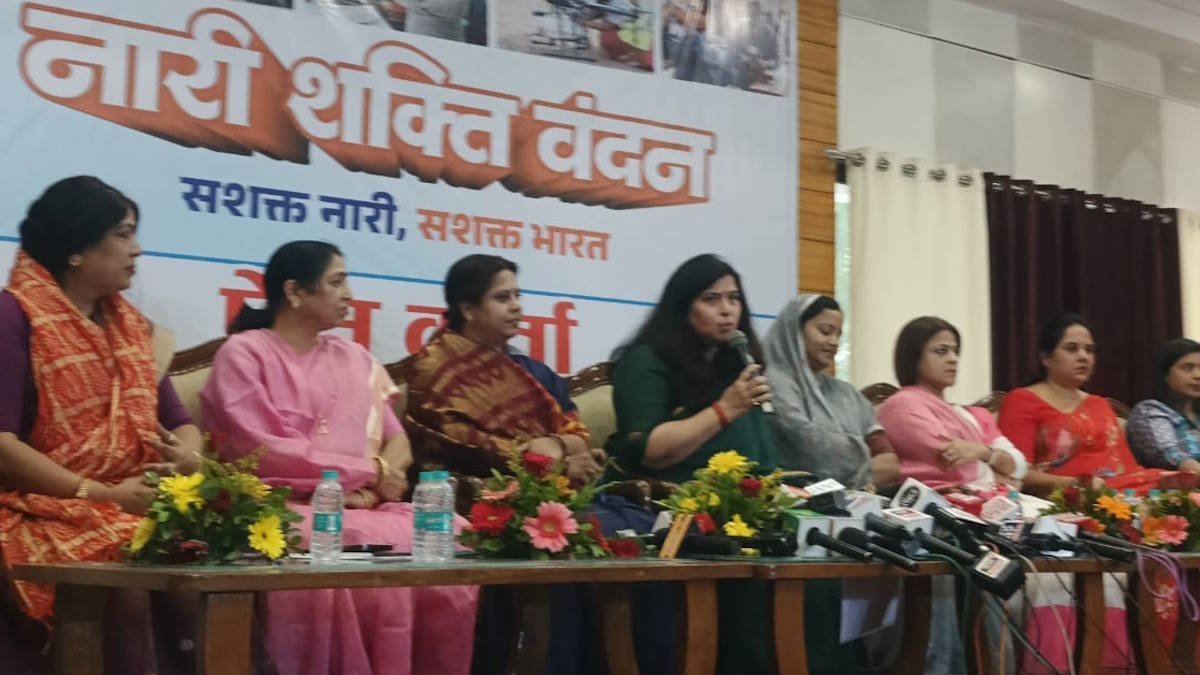 सरोज पांडेय का बड़ा बयान: महिलाओं को अब वोटर नहीं, नेतृत्वकर्ता के रूप में मिलेगी पहचान, 33% आरक्षण से नए युग की शुरुआत