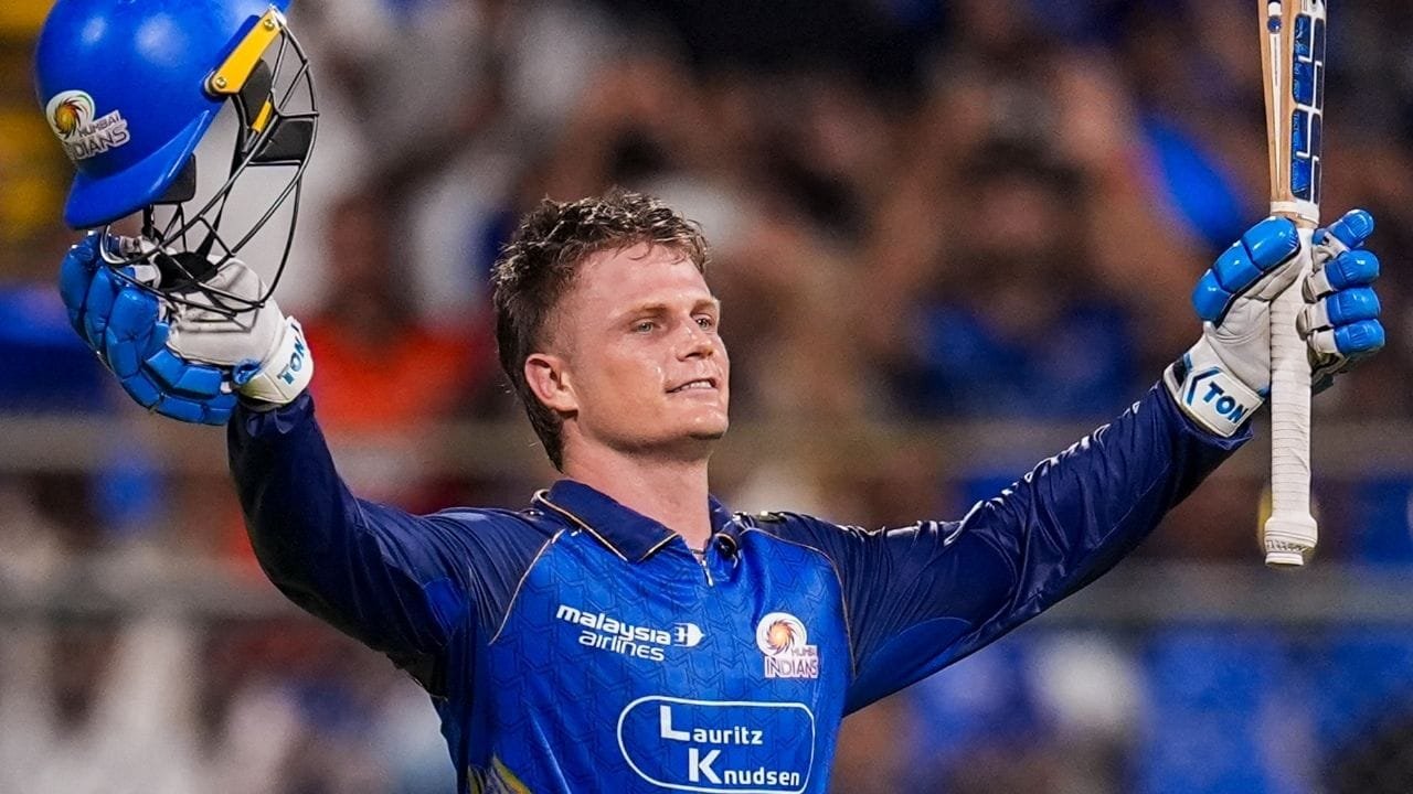 Ryan Rickelton Century Mi Vs Srh Pti
