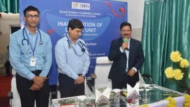 एसईसीएल इंदिरा विहार स्वास्थ्य केंद्र में आधुनिक नवीन दंत-रोग विभाग का शुभारंभ