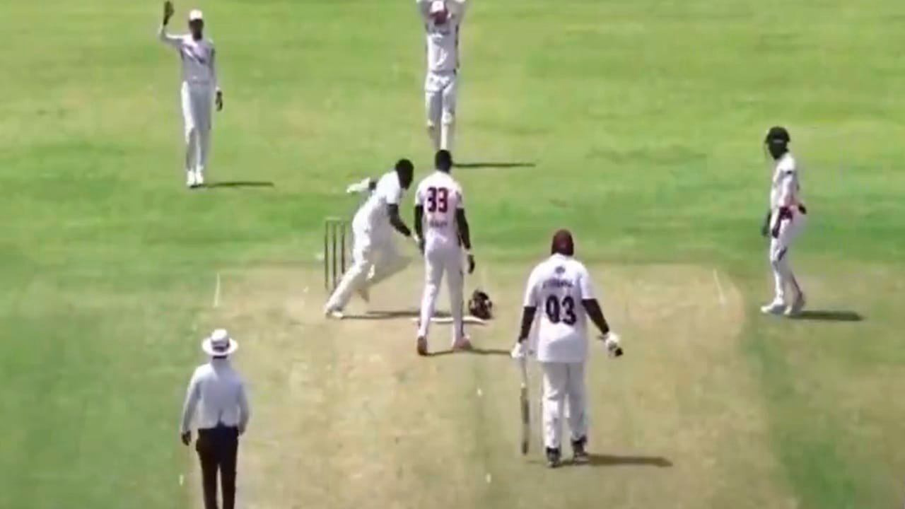 कनपटी पर पड़ी गेंद, हेलमेट पर लात, रद्द करना पड़ा मैच, वेस्टइंडीज में मचा बवाल