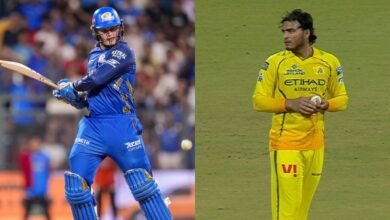 CSK vs MI: करियर का पहला ओवर और पड़ गए 3 छक्के, 14 करोड़ के खिलाड़ी पर बरसा ये बल्लेबाज