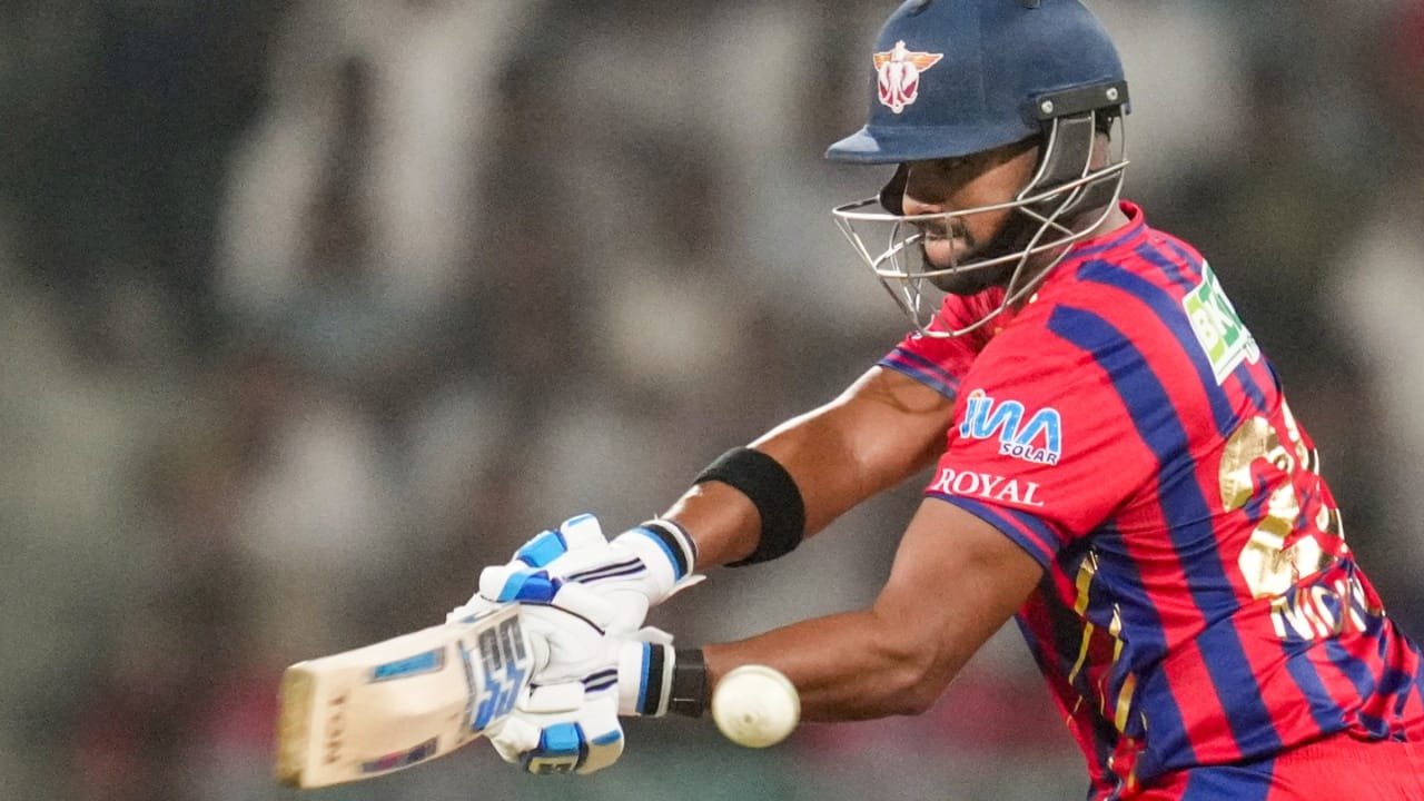 IPL 2026: निकोलस पूरन ने हर दूसरी गेंद पर मारा छक्का, ठोका सबसे तेज अर्धशतक, वैभव सूर्यवंशी छूटे पीछे IPL 2026: निकोलस पूरन ने हर दूसरी गेंद पर मारा छक्का, ठोका सबसे तेज अर्धशतक, वैभव सूर्यवंशी छूटे पीछे