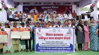 ग्रामीणों एवं हितग्राहियों के लिए सौगातों भरा रहा ग्राम घीना में आयोजित सुशासन तिहार