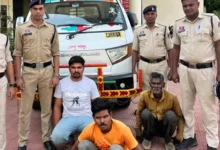 राजनांदगांव में गौ तस्करी पर बड़ी कार्रवाई, 5 गौवंश मुक्त, 3 आरोपी जेल भेजे