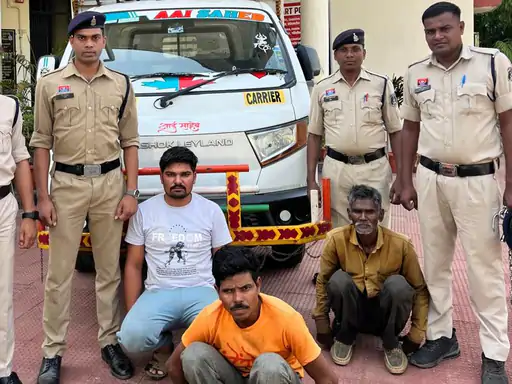राजनांदगांव में गौ तस्करी पर बड़ी कार्रवाई, 5 गौवंश मुक्त, 3 आरोपी जेल भेजे राजनांदगांव में गौ तस्करी पर बड़ी कार्रवाई, 5 गौवंश मुक्त, 3 आरोपी जेल भेजे