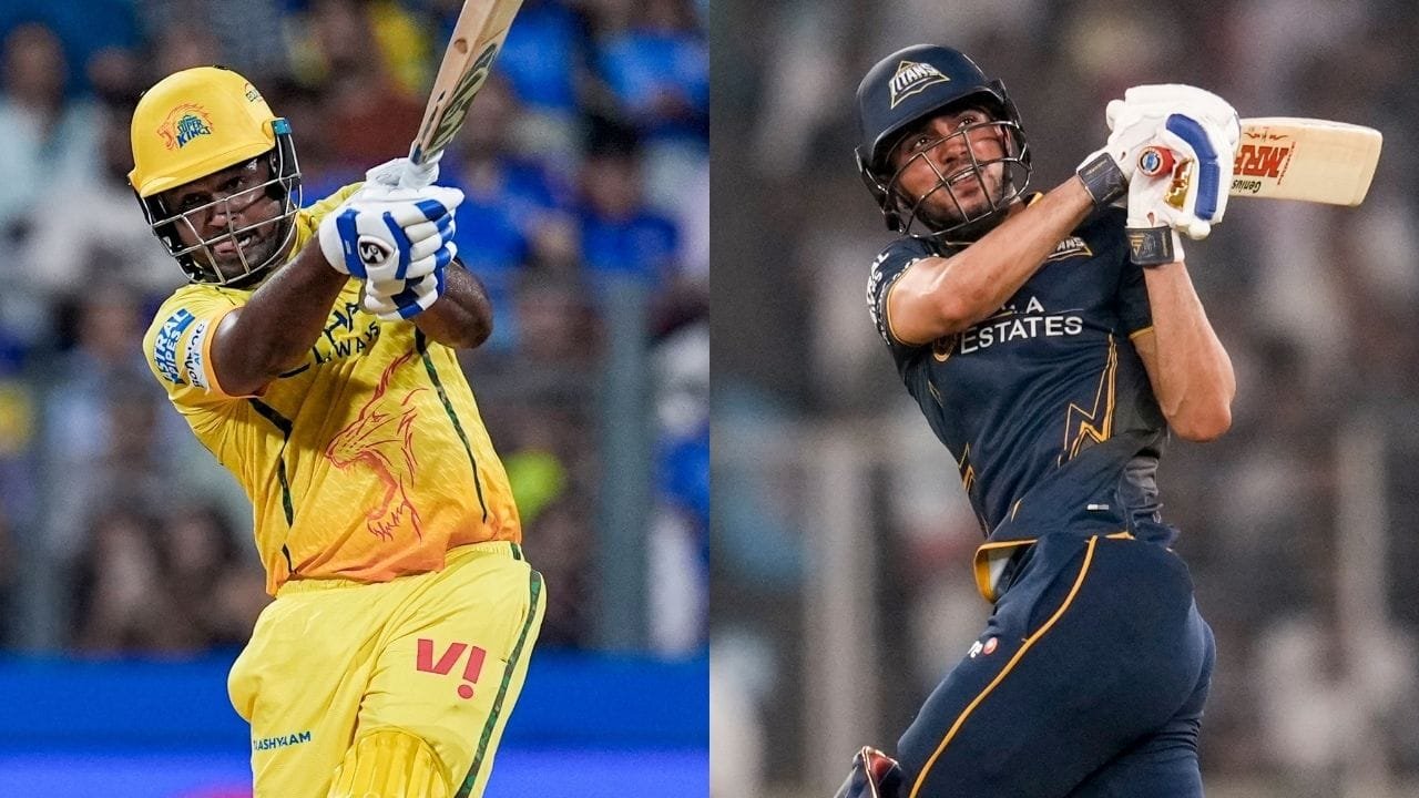 Csk And Gt Sixes In Ipl 2026 Pti
