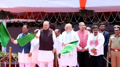 रायपुर :गृहमंत्री अमित शाह ने दिखाई हरी झंडी, डायल-112 के 400 हाईटेक वाहन रवाना