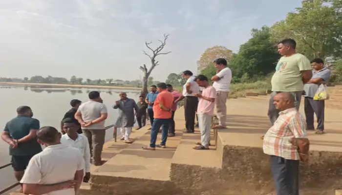गंगा दशहरा पर रामानुजगंज में होगी भव्य गंगा आरती, कन्हर नदी तट पर तैयारियां तेज
