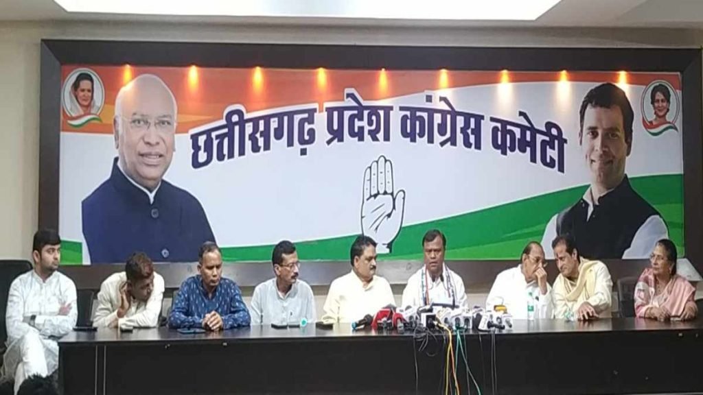 विश्रामपुर मामले पर कांग्रेस का हमला, दीपक बैज बोले – विपक्ष की आवाज दबा रही सरकार
