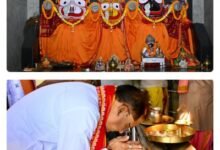 मुख्यमंत्री श्री विष्णुदेव साय हरिनाम संकीर्तन नामयज्ञ में हुए शामिल , श्री जगन्नाथ मंदिर में की पूजा-अर्चना, प्रदेशवासियों की सुख-समृद्धि और खुशहाली की कामना