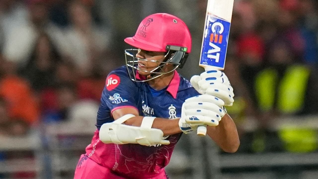 Yashasvi Jaiswal Rr Vs Dc Match Pti