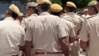 कांग्रेस का प्रदर्शन, पुलिस फोर्स के घेरे में कलेक्ट्रेट:वाटर केनन और टियर गैस गन भी तैनात, डोटासरा-जूली करेंगे सभा