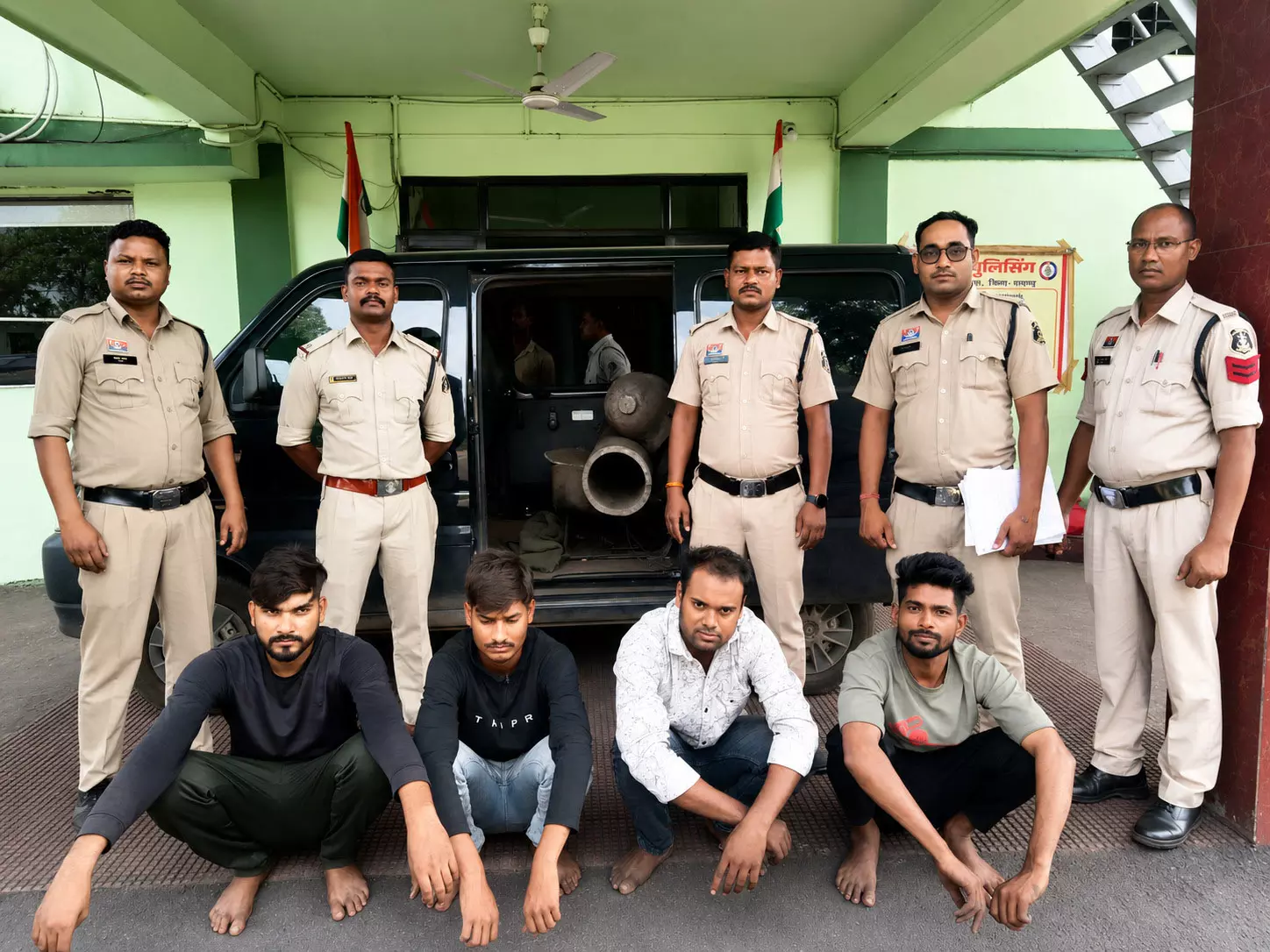रायगढ़ ब्रेकिंग | स्टील प्लांट में चोरी का 24 घंटे में खुलासा, जेसीबी ऑपरेटर समेत 5 गिरफ्तार