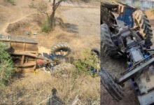 अवैध रेत तस्करी के दौरान बड़ा हादसा, ट्रैक्टर पलटने से युवक की मौत