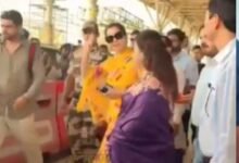 रायपुर पहुंचीं कंगना रनौत, ‘भारत भाग्य विधाता’ की पहली स्क्रीनिंग में होंगी शामिल