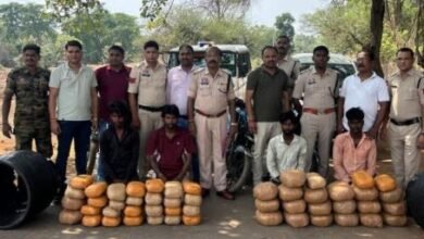 टबों में छिपाकर ला रहे थे 36 लाख का गांजा, बालोद पुलिस ने नाबालिग समेत 5 तस्करों को दबोचा