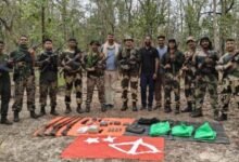 कांकेर में नक्सलियों पर बड़ा प्रहार, संयुक्त सर्च ऑपरेशन में हथियार, वायरलेस और वर्दी बरामद