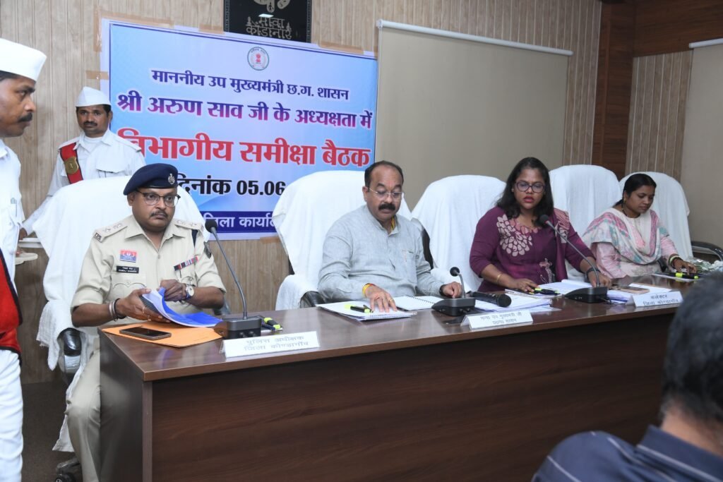 कोण्डागांव में विकास कार्यों की समीक्षा: उप मुख्यमंत्री ने दी समयबद्ध और गुणवत्तापूर्ण कार्यों को गति देने की सख्त हिदायत