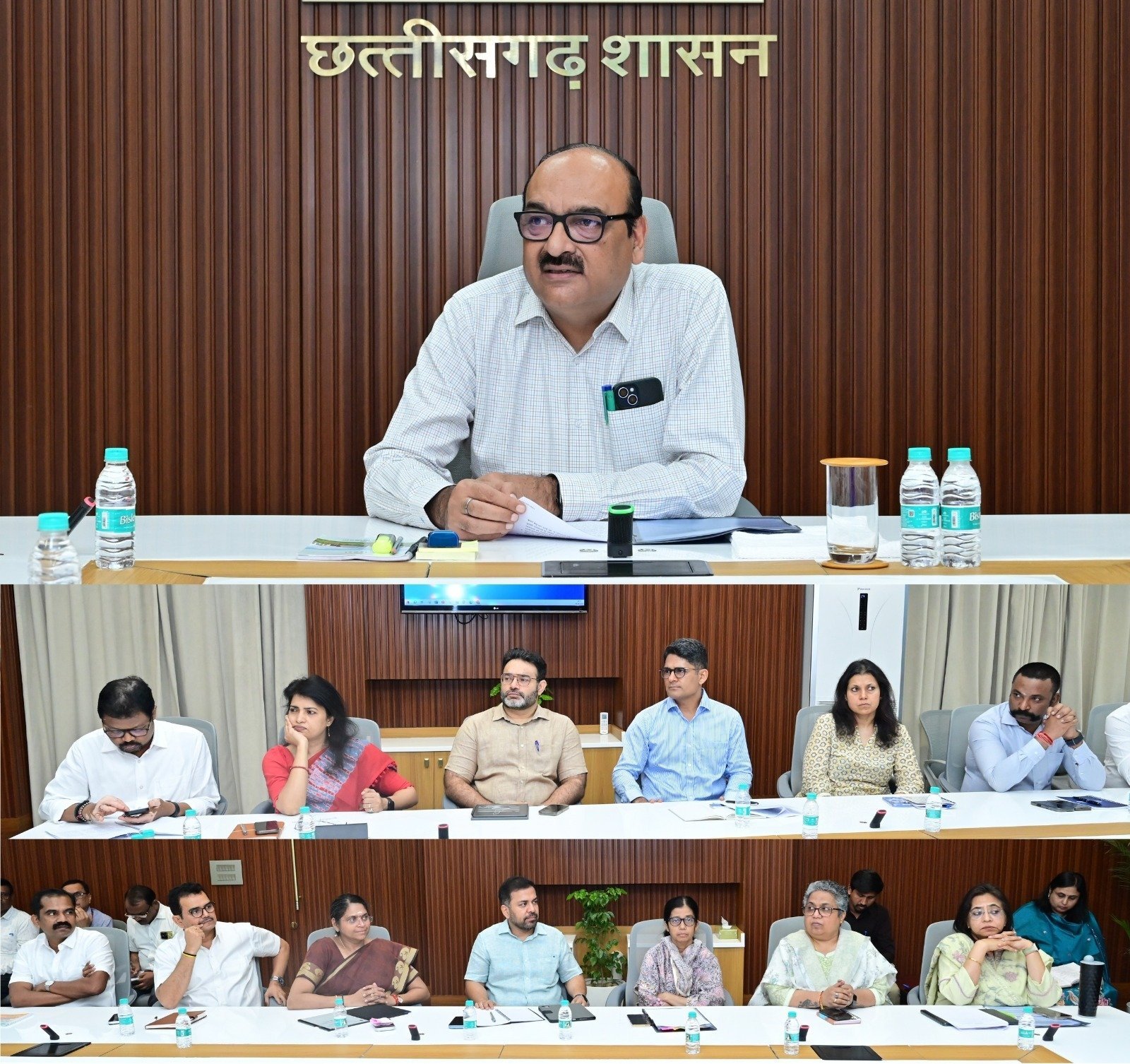 मंत्रालय में योजनाओं की समीक्षा: मुख्य सचिव विकासशील ने सचिवों की ली बैठक, प्राथमिकता वाले कार्यों में तेजी लाने के निर्देश मंत्रालय में योजनाओं की समीक्षा: मुख्य सचिव विकासशील ने सचिवों की ली बैठक, प्राथमिकता वाले कार्यों में तेजी लाने के निर्देश