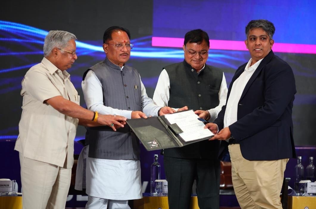‘रेड कारपेट’ नीति लाई रंग: हैदराबाद इन्वेस्टर कनेक्ट में छत्तीसगढ़ को मिले 9,580 करोड़ के प्रस्ताव, हजारों युवाओं को मिलेगा रोजगार ‘रेड कारपेट’ नीति लाई रंग: हैदराबाद इन्वेस्टर कनेक्ट में छत्तीसगढ़ को मिले 9,580 करोड़ के प्रस्ताव, हजारों युवाओं को मिलेगा रोजगार