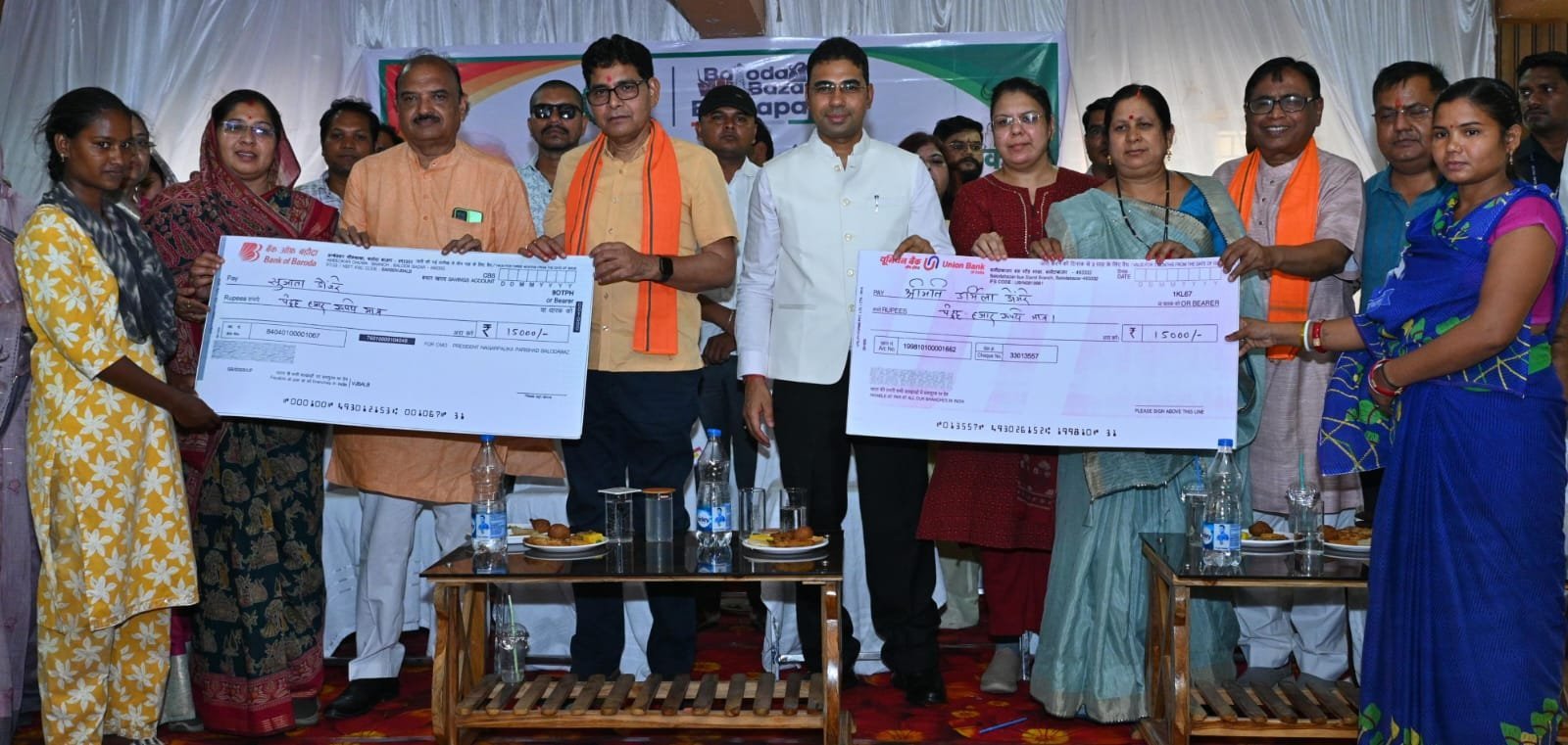 बलौदाबाजार में जनकल्याण शिविर शुरू: पहले दिन उमड़े हितग्राही, मंत्री टंक राम वर्मा बोले- योजनाओं से बदली जिंदगी