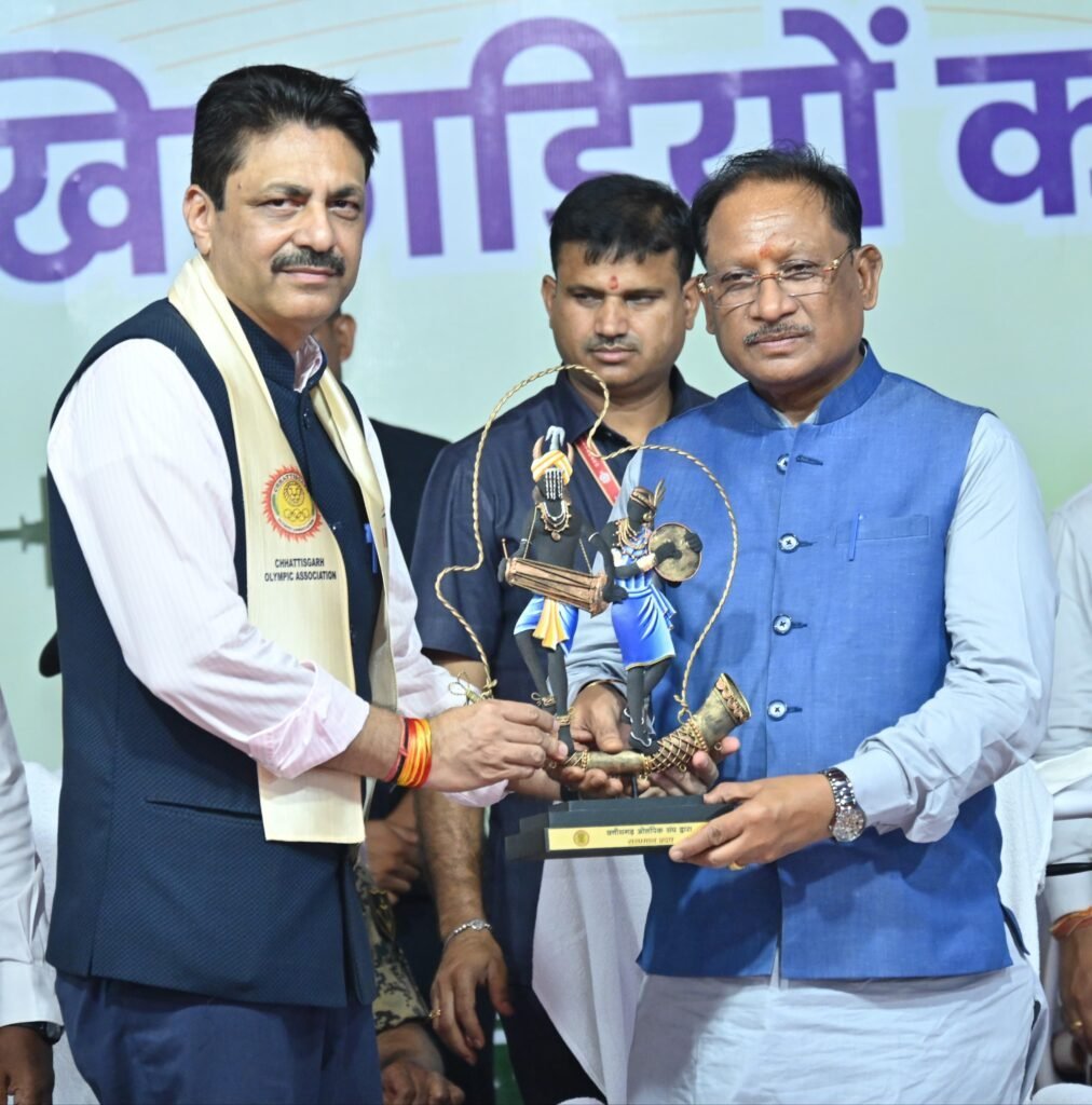2036 ओलंपिक की दावेदारी को हरित समर्थन: नवा रायपुर में 2036 पौधे लगे, CM साय बोले—युवाओं को मिलेगा बेहतर मंच