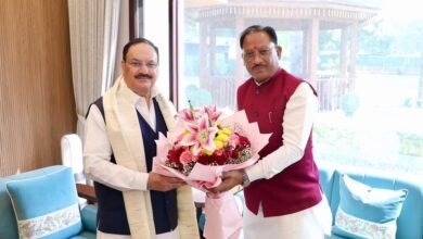 केंद्रीय स्वास्थ्य मंत्री जेपी नड्डा से मिले CM विष्णुदेव साय : स्वास्थ्य सेवाओं और किसानों के लिए खाद-बीज उपलब्धता पर हुई विस्तृत चर्चा