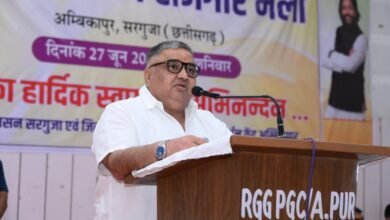 अंबिकापुर रोजगार मेला: चयनित युवाओं को मंत्री राजेश अग्रवाल ने दी बधाई, कहा- सरकार रोजगार के लिए प्रतिबद्ध