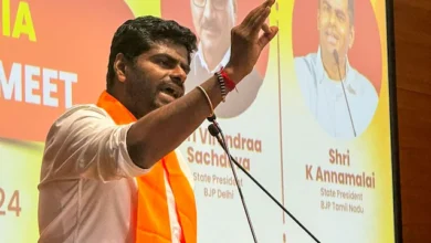 अन्नामलाई ने BJP से दिया इस्तीफा : नितिन नबीन ने तत्काल किया स्वीकार, तमिलनाडु की राजनीति में बढ़ी हलचल