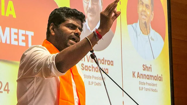 अन्नामलाई ने BJP से दिया इस्तीफा : नितिन नबीन ने तत्काल किया स्वीकार, तमिलनाडु की राजनीति में बढ़ी हलचल