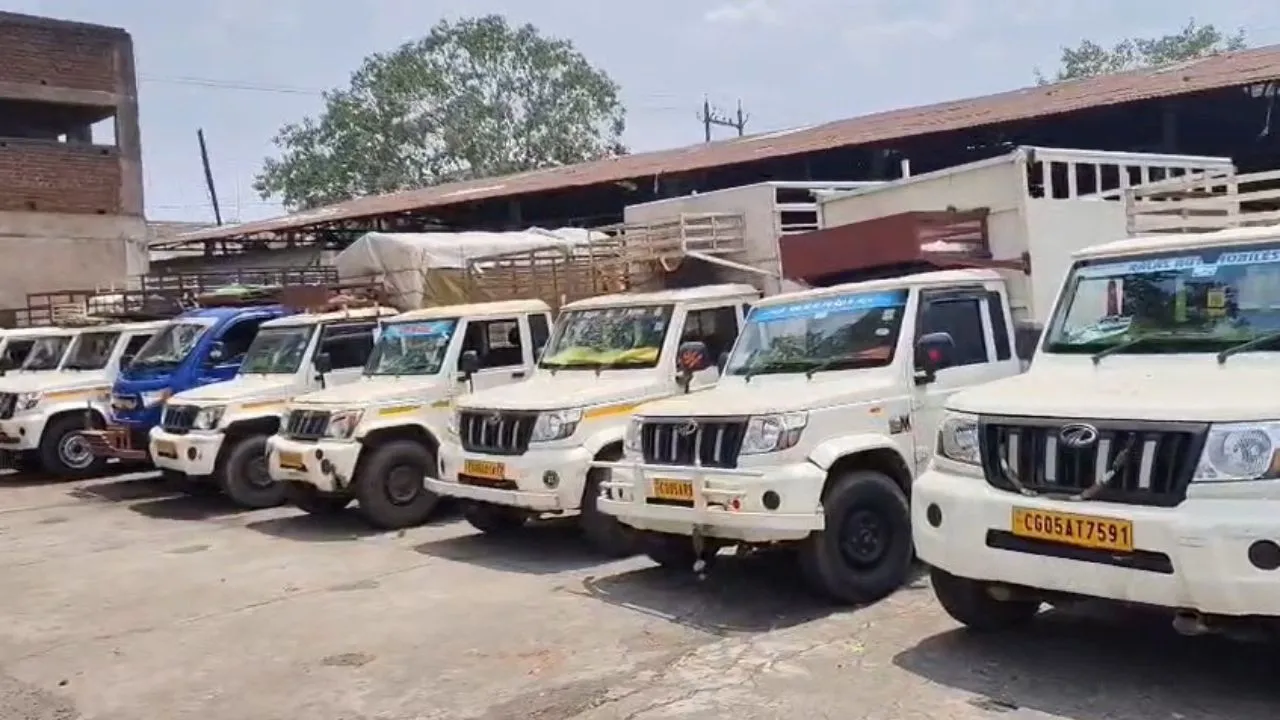 महंगाई की मार से टूटा सब्र, धमतरी के 100 से ज्यादा पिकअप चालक हड़ताल पर