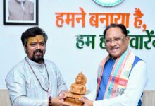 मुख्यमंत्री विष्णु देव साय से डॉ. प्रेमासाई महाराज ने की सौजन्य मुलाकात, प्रदेश में सुशासन और सांस्कृतिक पुनर्जागरण की सराहना