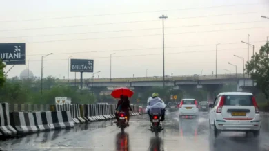 Delhi Rain: दिल्ली एनसीआर में उमस भरी गर्मी के बीच राहत, हल्की बारिश