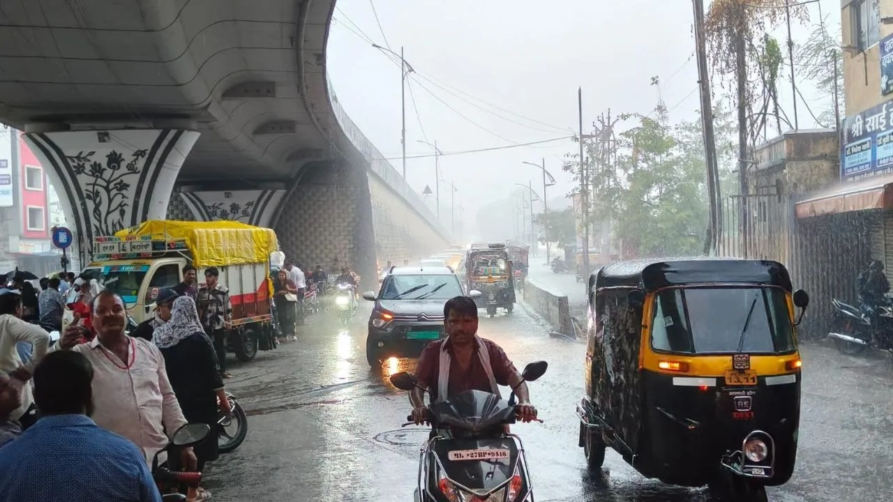 अमरावती में 3 घंटे की मुसलधार बारिश; अस्पताल में घुसा पानी, अगले 5 दिनों तक बारिश की सम्भावना
