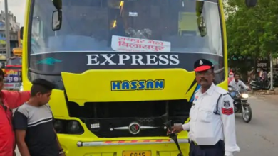 तेज आवाज वाले हार्न पर चला ट्रैफिक पुलिस का डंडा, 20 बसों पर कार्रवाई