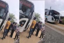 यात्री बस रोककर चालक से मारपीट और धमकी, वीडियो वायरल होने के बाद बढ़ी कार्रवाई की मांग