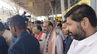 रायपुर पहुंचे लोकसभा अध्यक्ष ओम बिरला : जैन समाज के कार्यक्रम में करेंगे शिरकत, शाम को लौटेंगे दिल्ली